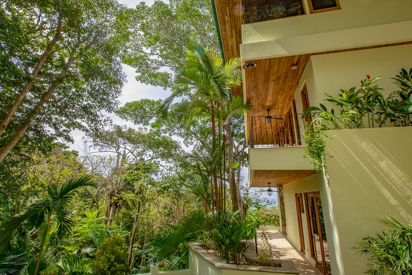 Lower Suites Patio - Casa Mogambo Luxury Vacation Rental Villa - Manuel Antonio Costa Rica