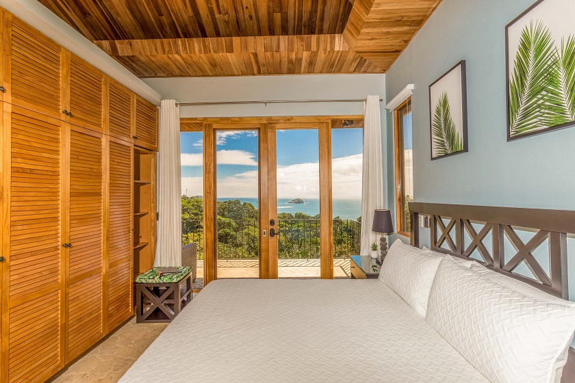 2nd Master Suite Ocean View - Casa Mogambo Luxury Vacation Rental Villa - Manuel Antonio Costa Rica
