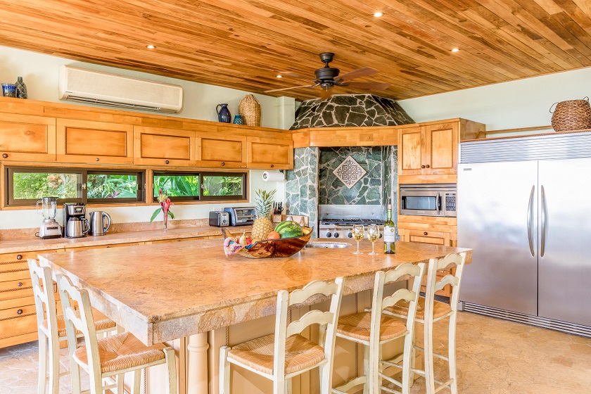 Gourmet Chef's Kitchen - Casa Mogambo Luxury Vacation Rental Villa - Manuel Antonio Costa Rica