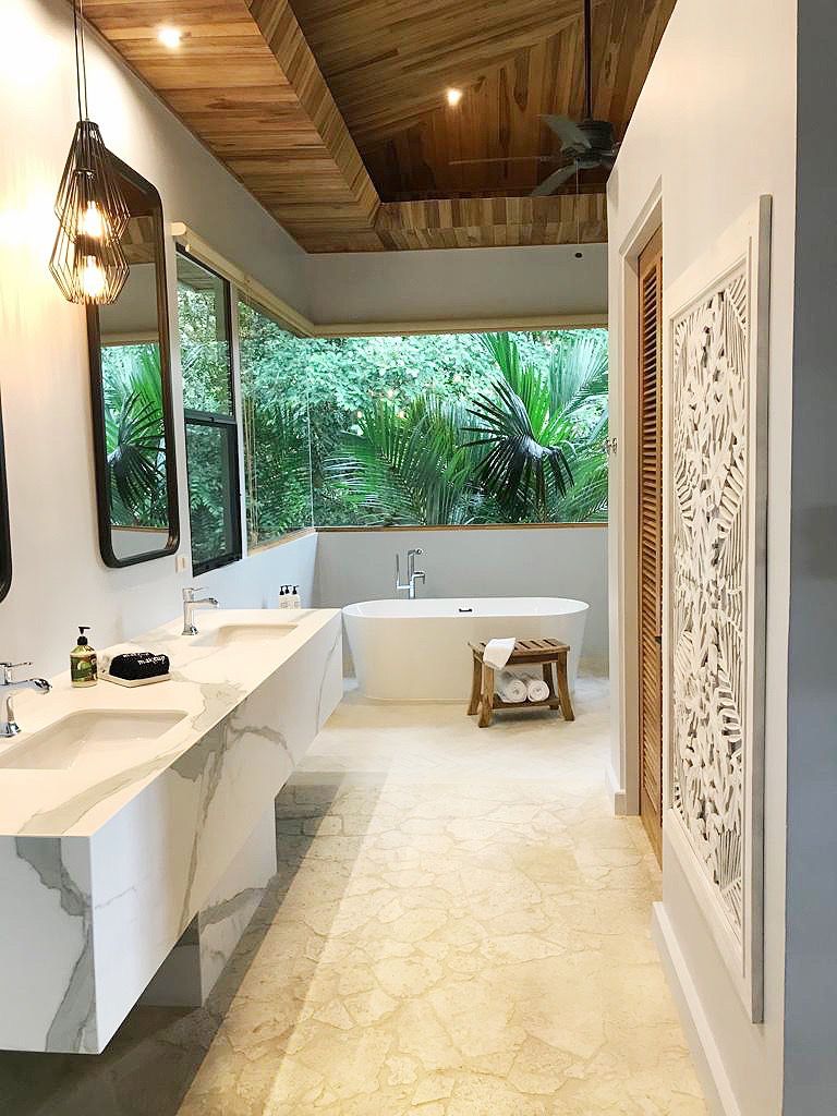 Master Bath - Casa Mogambo Luxury Vacation Rental Villa - Manuel Antonio Costa Rica